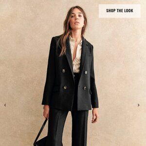 Sezane Christie Jacket Black - Size 2